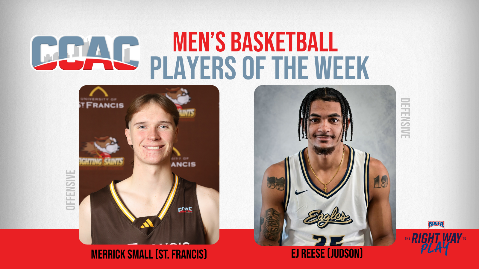 Big Weeks For Big Men Small (USF), Reese (JU) Net Men's Basketball Accolades