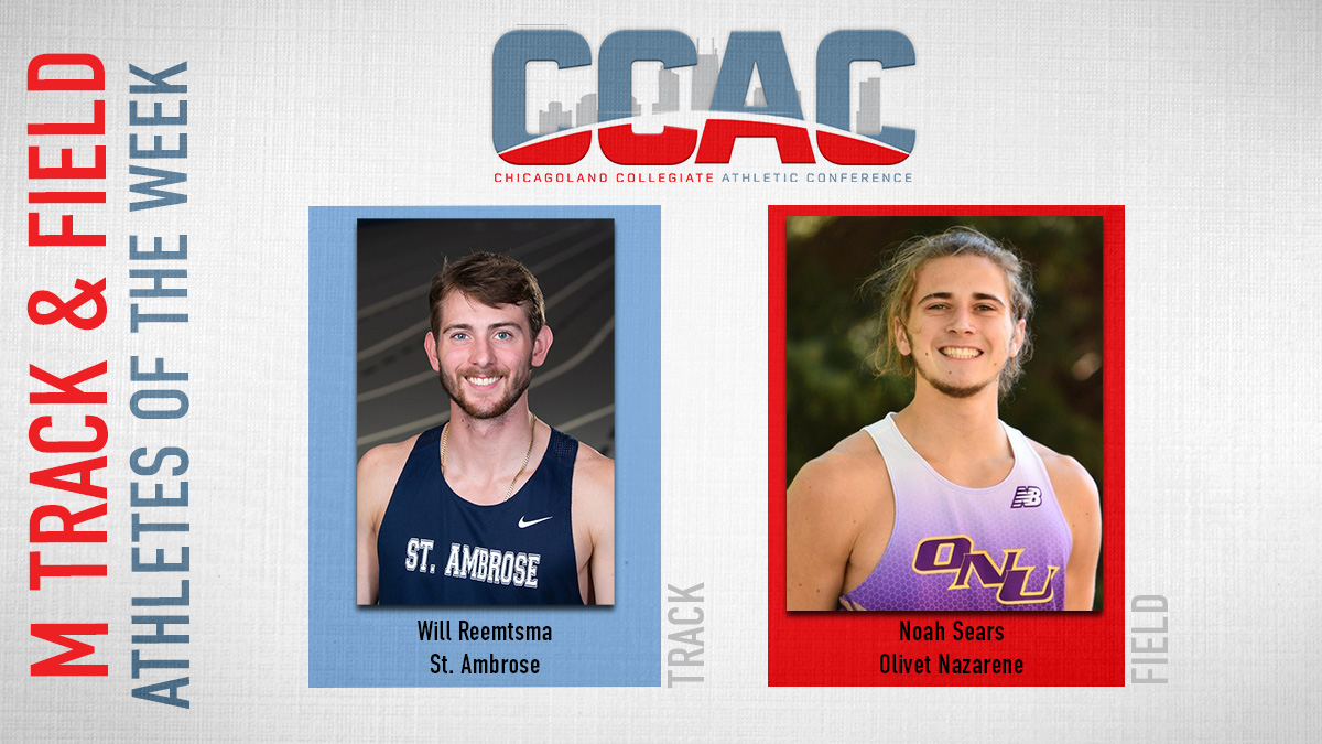 ONU's Sears Repeats, SAU's Reemtsma Collects First Weekly Indoor Track & Field Honor