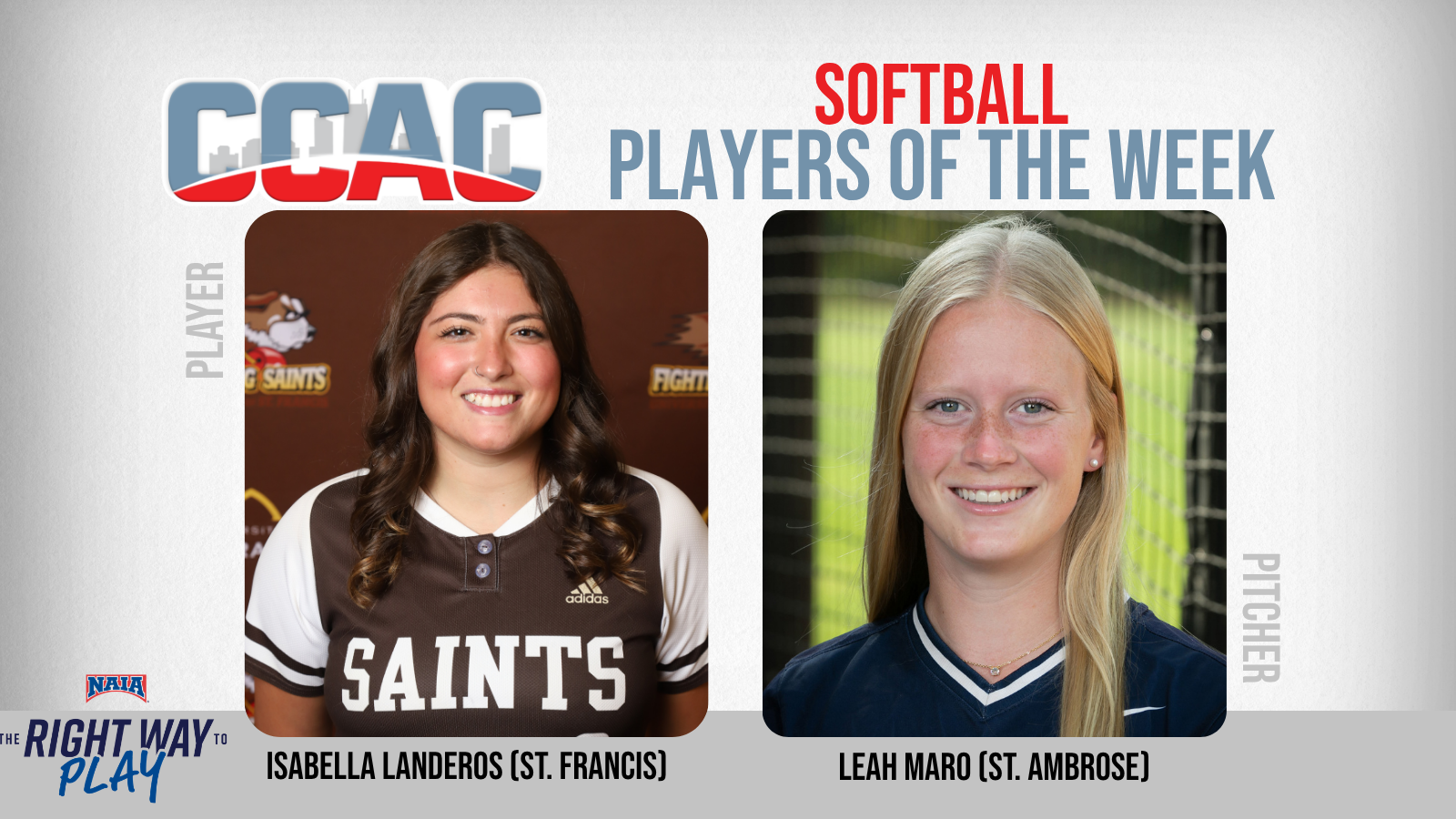 USF's Landeros, SAU's Maro Gain Week 10 Softball Accolades