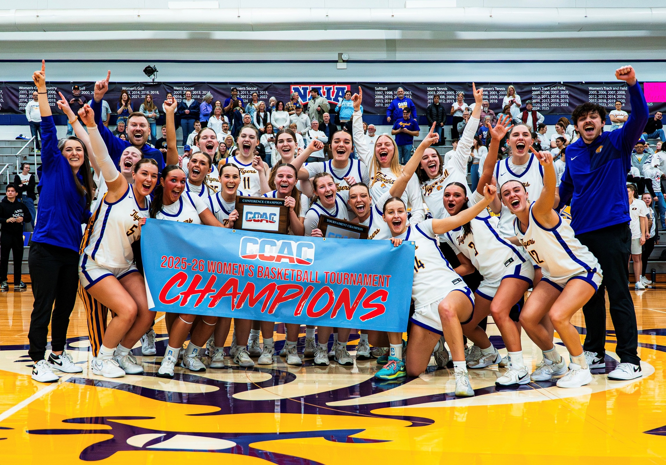 Olivet Nazarene Makes History With Women's Basketball Tournament Title
