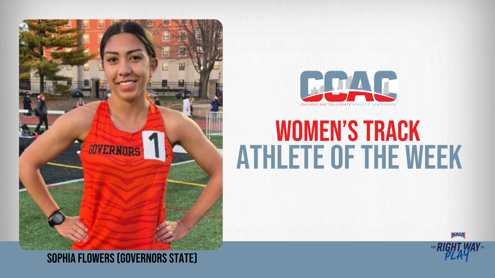 New Record Lands Women's Outdoor Track Athlete of the Week Honors For GSU's Flowers