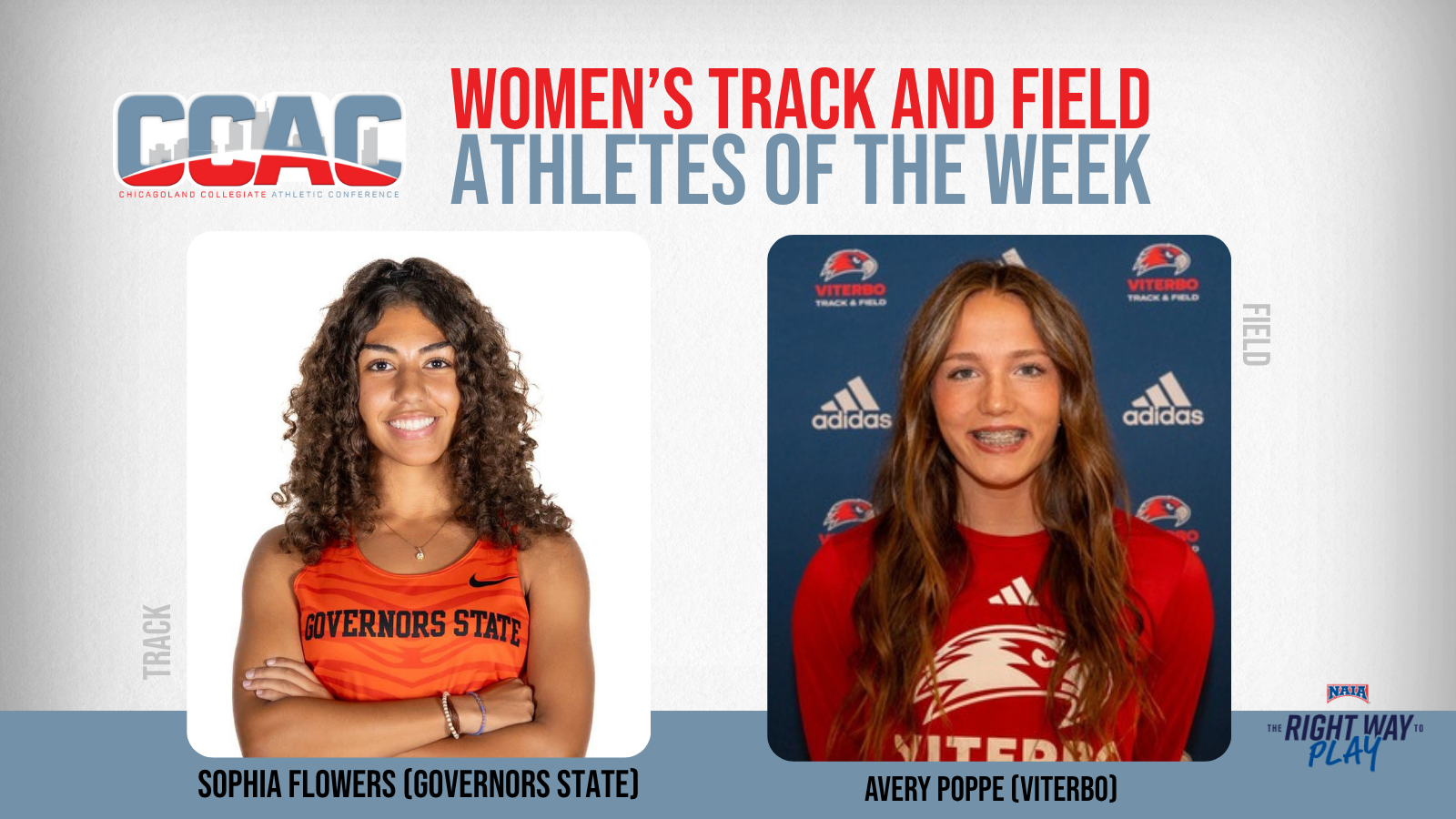 Strong Efforts Result In Women's Outdoor T&F Honors For GSU's Flowers, VU's Poppe
